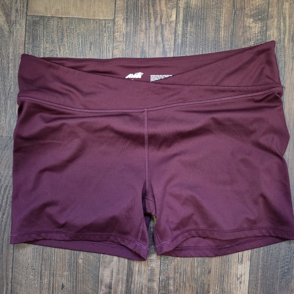 Avia Burgundy Activewear Top